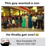 cringe memes Cringe,  text: This guy wanted a son He finally got one! Best Example Of "Never Give Up!"  Cringe, 