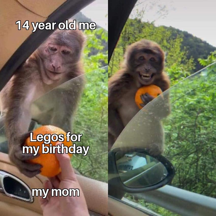 Wholesome memes, Legos, LEGO, Lego Wholesome Memes Wholesome memes, Legos, LEGO, Lego text: 14 year old me gLegos fop my birfQday my mom 
