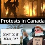other memes Funny, Canada, Canadian, Canadians, USA, Pyro text: Protests in the USA Protests in Canada DONT DO IT AGAIN OK? LITTLE UPSET.  Funny, Canada, Canadian, Canadians, USA, Pyro