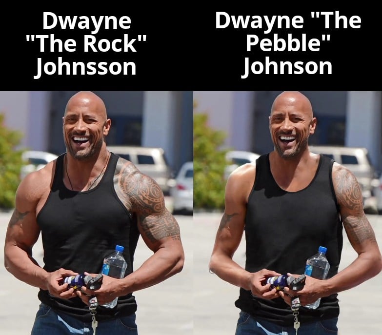 Funny, Johnson, Dwayne, The Boulder, Rock, TIHI other memes Funny, Johnson, Dwayne, The Boulder, Rock, TIHI text: Dwayne 