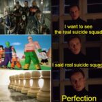 Dank Memes Dank, Gohan, Piccolo, Goku, Yamcha, Visit text: imgflipzom I want to see the real suicide squad I said real suicide squad Perfection 
