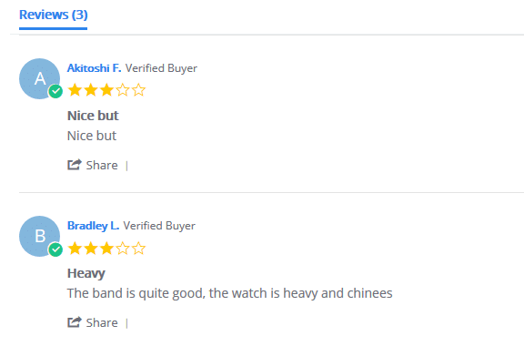 Cringe, Heavy cringe memes Cringe, Heavy text: Reviews (3) Akitoshi F. Verified Buyer Nice but Nice but Share Bradley L Verified Buyer Heavy The band is quite good, the watch is heavy and chinees Share 