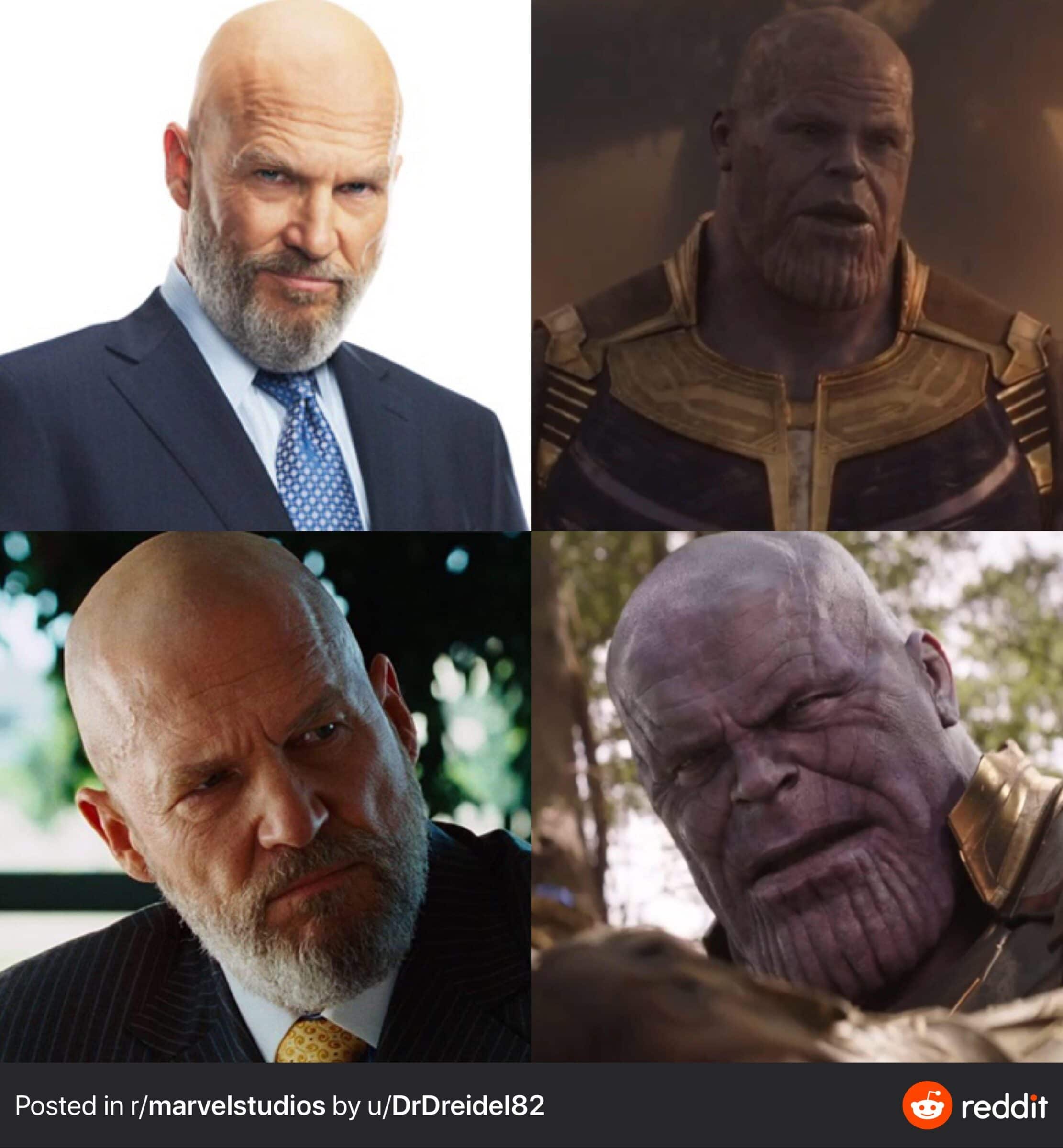 Thanos, Thanos, Obediah Stane Avengers Memes Thanos, Thanos, Obediah Stane text: 9,) Posted in r/marvelstudios by u/DrDreide182 reddit 