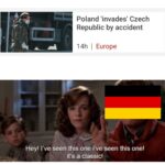 History Memes History, Czech, Czechoslovakia, Poland, Hitler, Germany text: Poland 