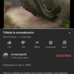 cringe memes Cringe, AKE ME UP INSIDE text: Tribute to anomalocaris 189,373 views • 11 years ago 16 27K 145 Share o Download g Save SUBSCRIBE scorpiopede 3.37K subscribers Published on Apr 4, 2009 This is a tribute to Earth