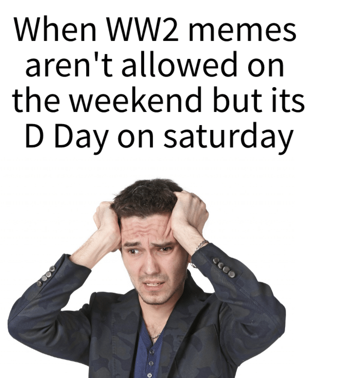 History, WW2, Day, Stalingrad, Mods, June History Memes History, WW2, Day, Stalingrad, Mods, June text: When WW2 memes aren't allowed on the weekend but its D Day on saturday 
