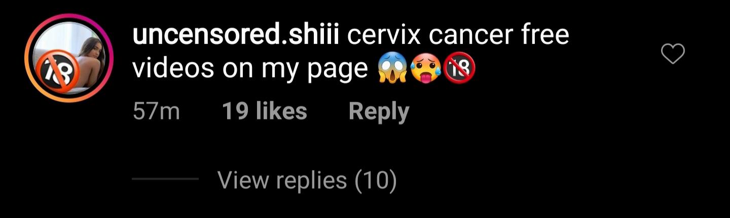 Cringe, Good cringe memes Cringe, Good text: uncensored.shiii cervix cancer free videos on my page 57m 19 likes Reply View replies (10) 