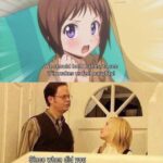 Anime Memes Anime, Slut text: -We should hold hands, to se •if@t nn-ües us fee Sbee dbd ypu become a w]nøreQ 