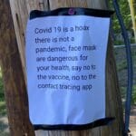 boomer memes Political, NJ, Trump, POC, Karen, ICU text: Covid 19 is a hoax there is not a pandemic, face mask are dangerous for your health, say no to the vaccine, no to the contact tracing app  Political, NJ, Trump, POC, Karen, ICU