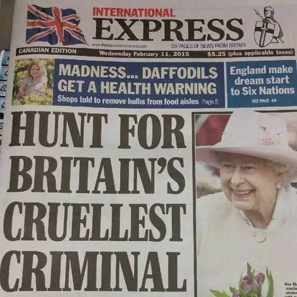 Cringe, Rip Queen Elizabeth cringe memes Cringe, Rip Queen Elizabeth text: CANADIAN EDITION Ss.2S applicable Wednesday February 2015 MADNESS... DAFFODILS England make *CETA HEALTH WARNING Shops told to remove bulbs from food aisles HUNT FOR BRITAIN'S CRUELEST CRIMINAL 