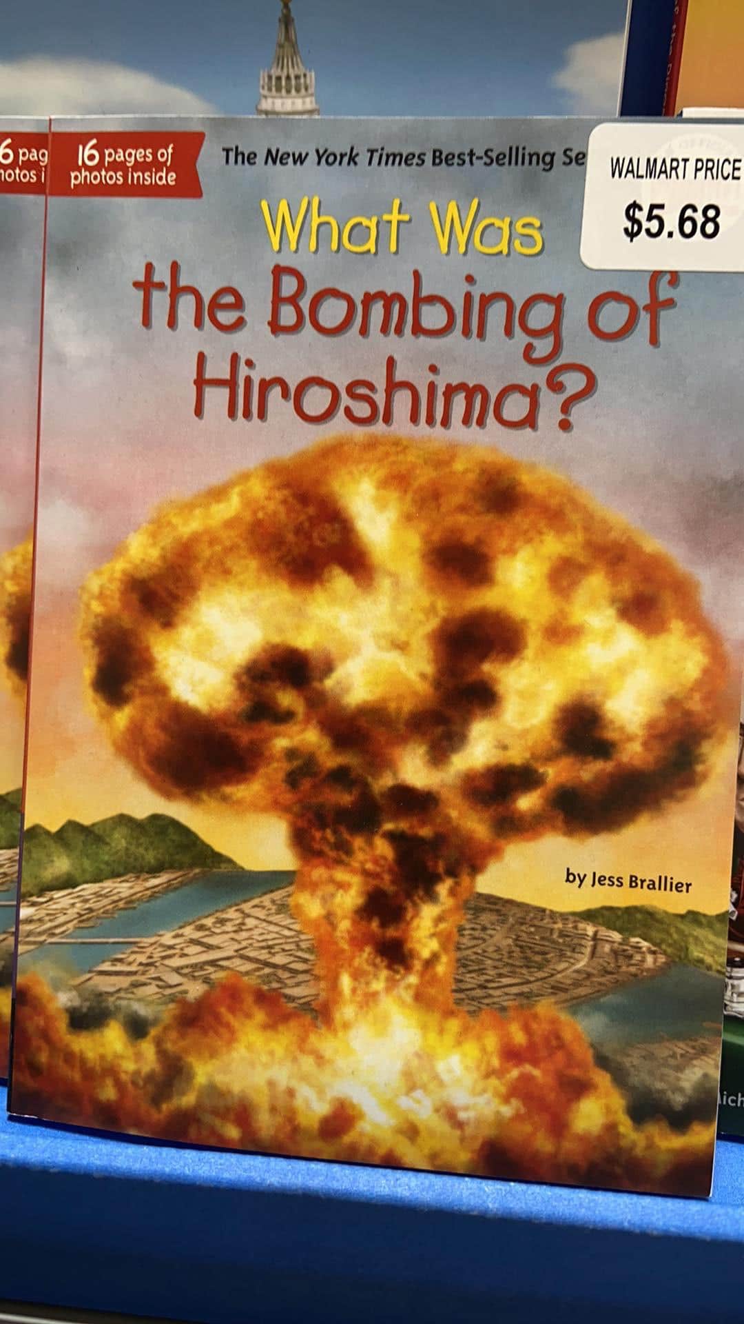 Cringe, New York Times, Manhattan, Hiroshima, Better cringe memes Cringe, New York Times, Manhattan, Hiroshima, Better text: The New York Times Best-selling S WALMART PRICE 'ag 16 pages of )si$ photos inside $5.68 Al\ld13 the Bombing o Hiroshima? by Jess Brallier 