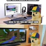minecraft memes Minecraft, Xbox, Visit, Negative, Feedback, False Negative text: CMG THERE