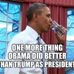 Political Memes Political, Obama, Flint text: J ONEMORETHING OBAMA