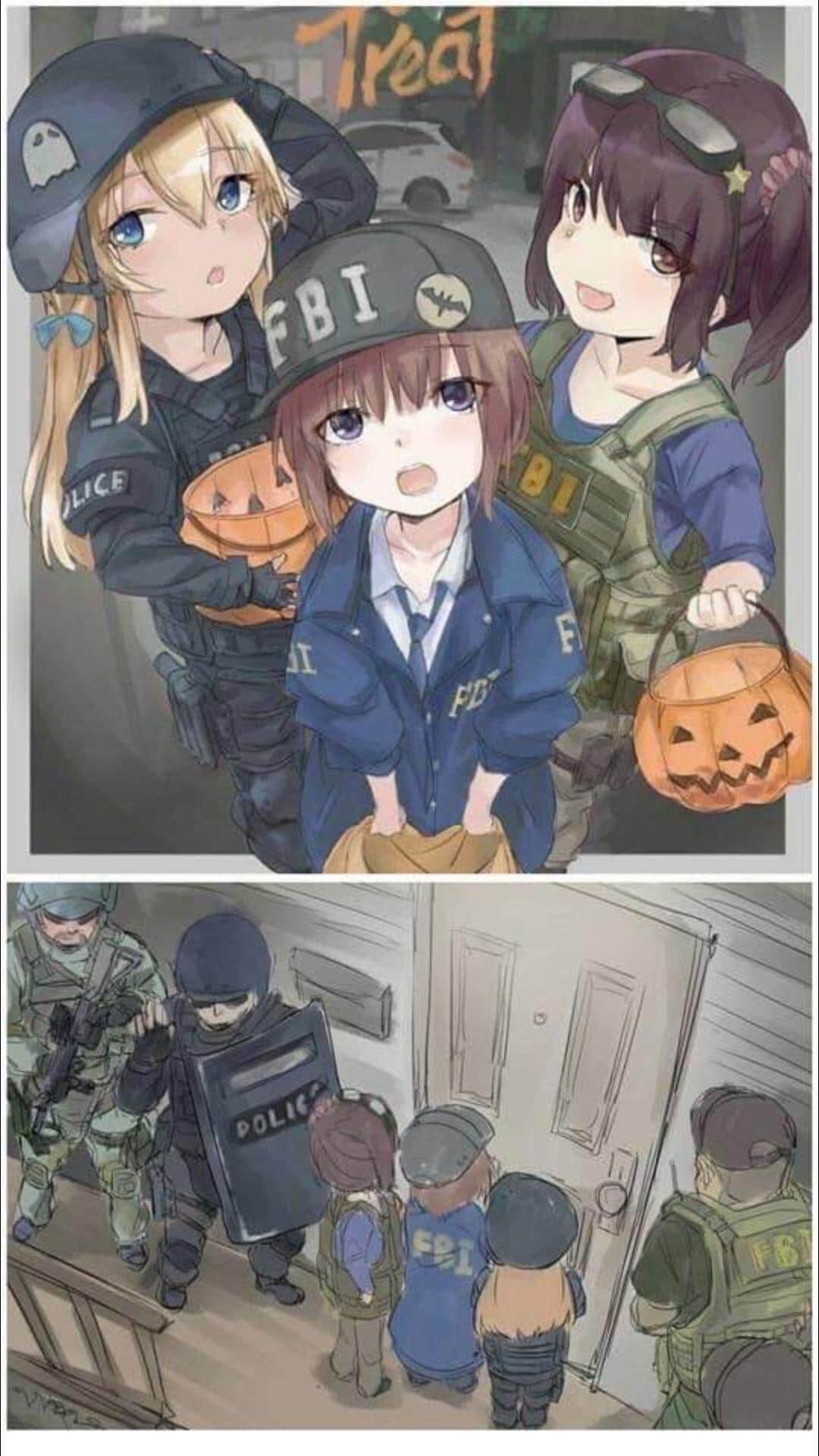 Anime, FBI Anime Memes Anime, FBI text: 