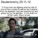 Christian Memes Christian, God, Bible, Deuteronomy, Exodus, The Rational Bible  Jun 2020