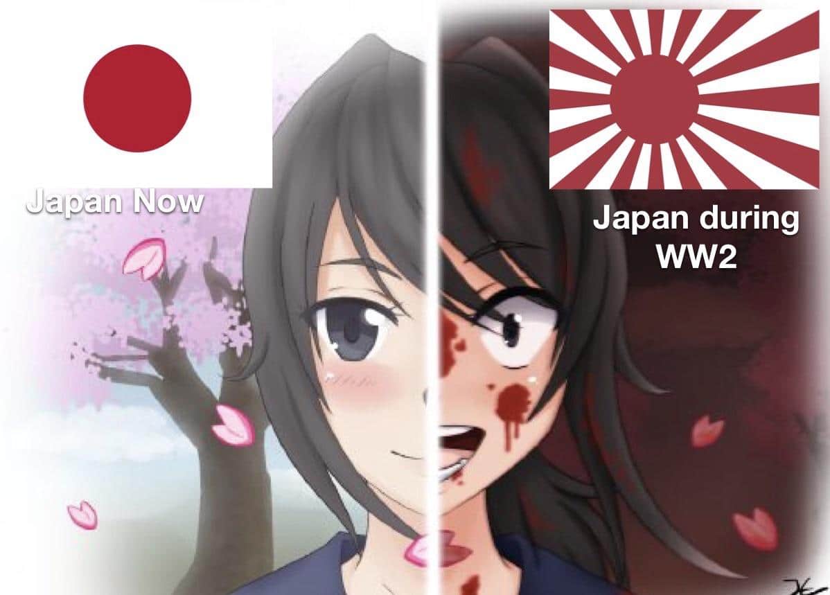 Anime, Japan, Japanese Anime Memes Anime, Japan, Japanese text: Japan during WW2 