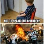 boomer memes Political,  text: REMEMBER WHEN THEY TOLD US NOTITOISPANK OUR CHILDREN? THEY