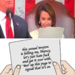 Political Memes Political, Pelosi text: tfis sexuafÈnsion and get it over wi r up thisyage to signaltfiat it