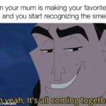 Wholesome Memes Wholesome memes, Ahh text: When your mum is making your favorite meal and you start recognizing the smell Qhnym€täh, It