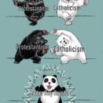 Christian Memes Christian, Protestant, Catholic text: n Catholicism Protestantisml atholicism atterîay . ints  Christian, Protestant, Catholic
