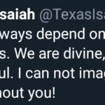 Wholesome Memes Black,  text: Texas Isaiah @TexasIsaiah • 13h I can always depend on Black Trans love. I love us. We are divine, deserving, and powerful. I can not imagine a life without us, without you!  Black, 