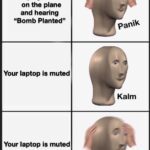 Dank Memes Dank, Panik, CS, OC, CS:GO text: Playing CSGO on the plane and hearing "Bomb Planted" Your laptop is muted Your laptop is muted Panik Kalm paniW  Dank, Panik, CS, OC, CS:GO