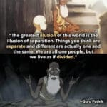Wholesome Memes Wholesome memes, Pathik, Zuko, Uncle Iroh, Roku, Guru Pathik text: QuoteTheAnime "The greatest ijiusion of this world is the illusion of separation. Things you think are separate and different are actually one and the sameMe are all one people, bu we live as if divided." , —Guru Pathik  Wholesome memes, Pathik, Zuko, Uncle Iroh, Roku, Guru Pathik