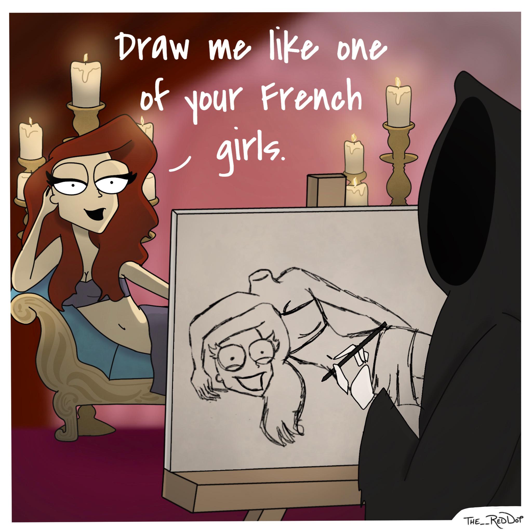 French girl, French, Consistency Comics French girl, French, Consistency text: Praw Me like pur 