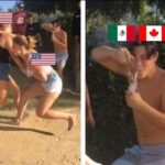 other memes Funny, Mexico, Canada, America, Montreal, Canadian text: 