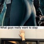 Dank Memes Dank, BASS, ASS, THE FUCK, Scarlett Johansson, Anfield text: What girls think guys want to slap: What guys really want to slap:  Dank, BASS, ASS, THE FUCK, Scarlett Johansson, Anfield
