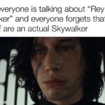 Star Wars Memes Sequel-memes, Solo, Kylo, Rey text: When everyone is talking about "Rey Skywalker" and everyone forgets that you yourself are an actual Skywalker made with m. n t  Sequel-memes, Solo, Kylo, Rey