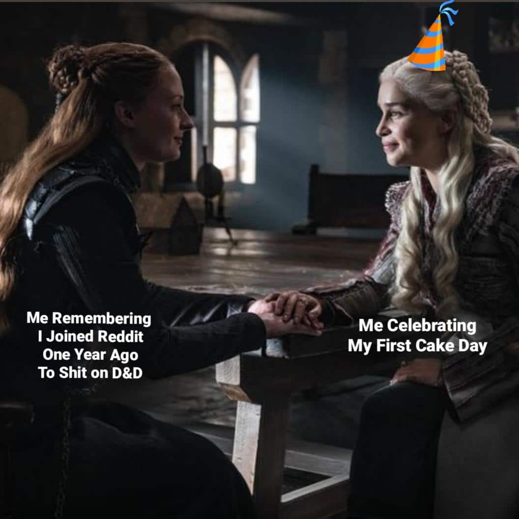 Robert-baratheon, Cake Day, Bobby Game of thrones memes Robert-baratheon, Cake Day, Bobby text: Me Remembering I Joined Reddit One Year Ago To Shit on Me Celebrating My First Cake Day 