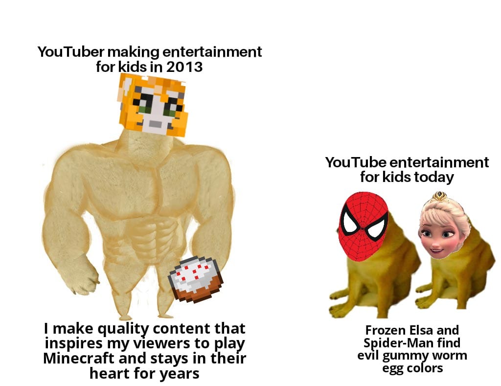 Dank, Stampy, YouTube, Elsa, GONE SEXUAL, Minecraft Dank Memes Dank, Stampy, YouTube, Elsa, GONE SEXUAL, Minecraft text: YouTuber making entertainment for kids in 2013 I make quality content that inspires my viewers to play Minecraft and stays in the•r heart for years YouTube entertainment for kids today Frozen Elsa and Spider-Man find evil gummy worm egg colors 