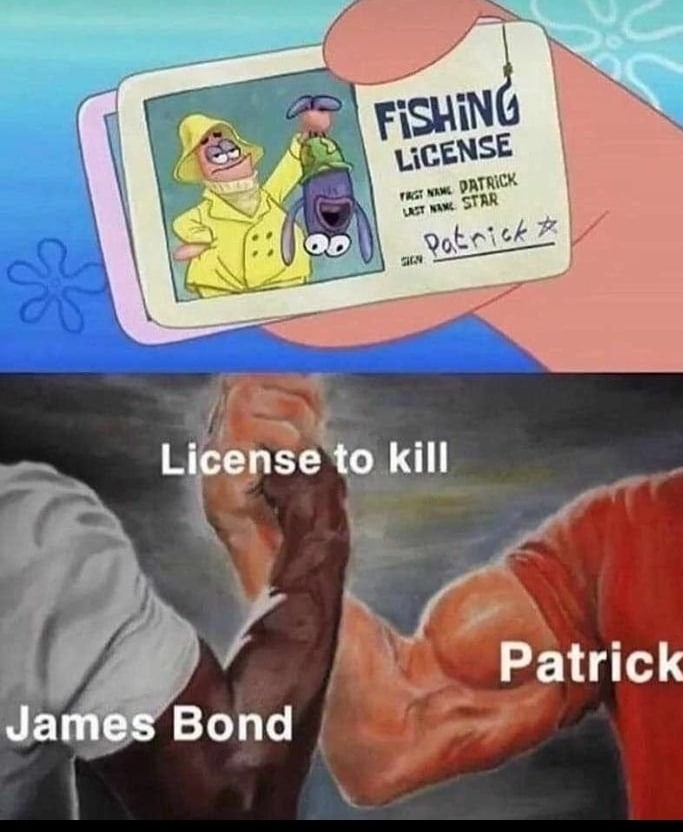 Spongebob, Patrick, Mr, James Bond Spongebob Memes Spongebob, Patrick, Mr, James Bond text: puoa yopıed 01 asüaon Lüej 