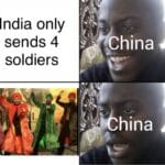 Dank Memes Dank, Tunak, Da, Indian, Sweetheart, Dholna text: sends 4 soldiers phina Cu hina  Dank, Tunak, Da, Indian, Sweetheart, Dholna