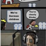 other memes Dank, German, Kinder, Unters, Kind, Bueno text: KINDEST You