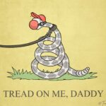 Comics Really digging the new tea party flag design for 2020 (from tommysiegel), Trump, Tea Party text: A00V0 NO 