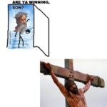Christian Memes Christian,  text: ARE WINNING,  Christian, 
