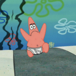 Patrick running from explosion Spongebob meme template blank  Spongebob, Patrick, Running, Neutral Expression, Underwear, Vs
