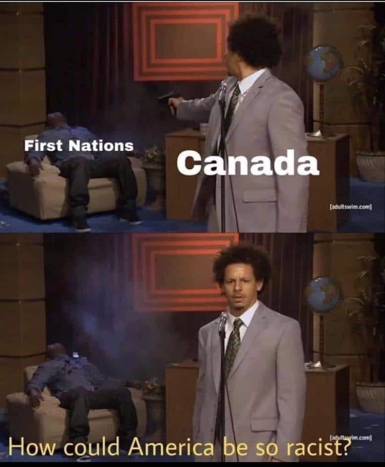 History, Canada, Canadians, First Nations, Canadian, America History Memes History, Canada, Canadians, First Nations, Canadian, America text: First Nations Canada How could America e so 