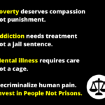 Yang Memes Ubi, Yangs UBI text: Poverty deserves compassion not punishment. Addiction needs treatment not a jail sentence. Mental illness requires care not a cage. Decriminalize human pain. Invest in People Not Prisons.  Ubi, Yangs UBI