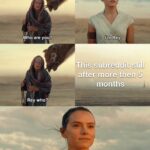 Star Wars Memes Sequel-memes, Really Guys text: Who are you? Rey who?