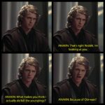 Star Wars Memes Prequel-memes, Jedi, Obi-Wan, Yoda, Luke, Wan text: ANAKIN: What makes you think I actually did kill the younglings? ANAKIN: That