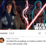 Star Wars Memes Prequel-memes, Anakin, Padme, Turkish, Skywalker, Obi-Wan text: srAZ Yorumlar Sibby • 8 ay önce He killed the younglings so Padme couldn