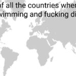 History Memes History, PM, Australia, Harold Holt, McDonald, Bavaria text: Map of all the countries where the PM went swimming and fucking disappeared 