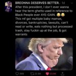 Black Twitter Memes Tweets, Obama, DJT, White House, America text: BREONNA DESERVES BETTER. After this president, I don
