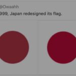 cringe memes Cringe, Japan text: M. @Owaahh In 1999, Japan redesigned its flag.  Cringe, Japan