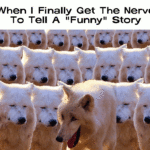 Dank Memes Dank, Memes Too text: When I Finally Get The Nerve To Tell A "Funny" Story  Dank, Memes Too
