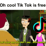 Dank Memes Dank, TikTok, Facebook, Chinese, China, Tok text: "Oh cool Tik Tok is free" Let