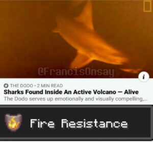 minecraft memes Minecraft, July text: 0 THE DODO •2 MIN READ Sharks Found Inside An Active Volcano —J Alive The Dodo serves up emotionally and visually compelling.. Fire fiesistance